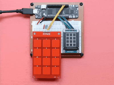 Working with a Touch Keypad and SPI Display Using Meadow