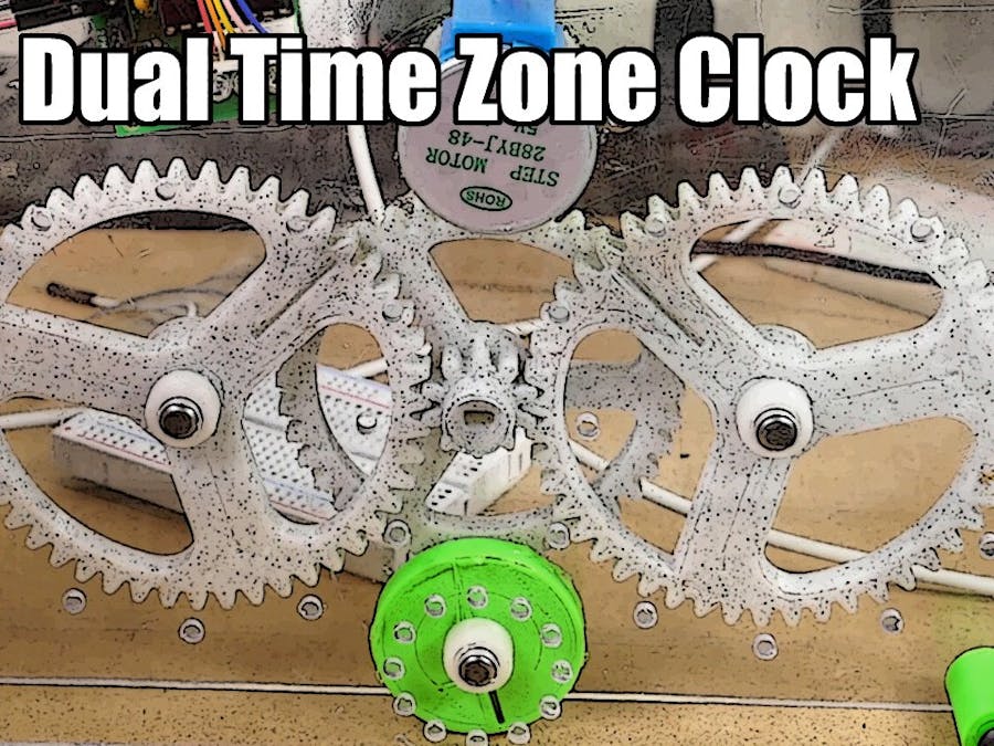 Dual Zone Mechanical Clock