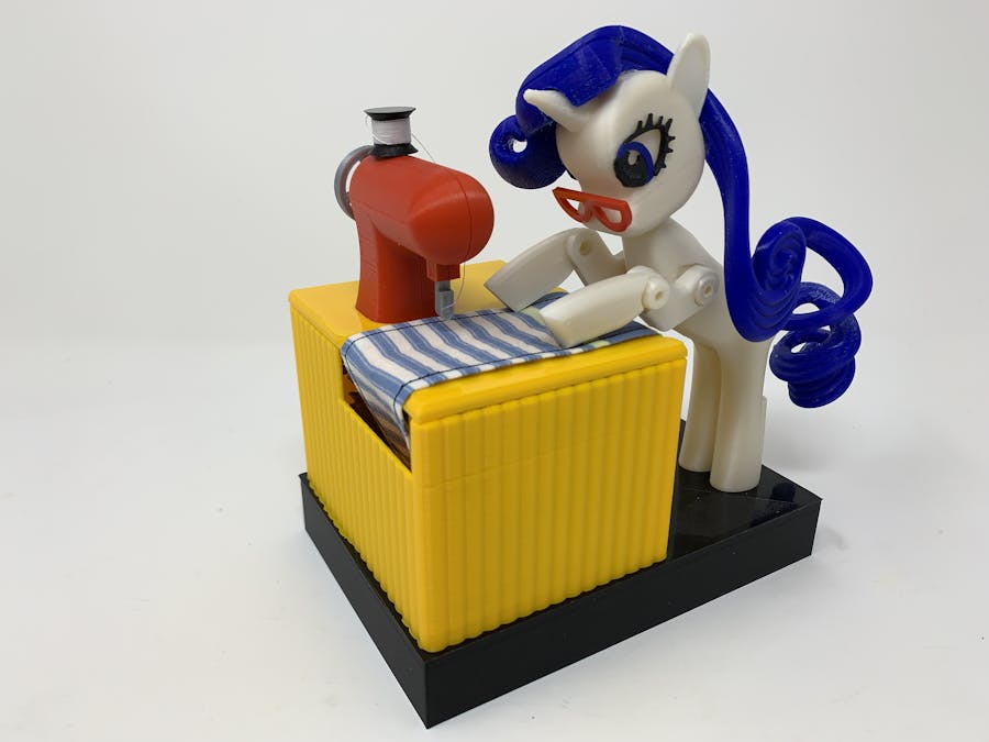 "Rarity", a 3D Printed Automaton