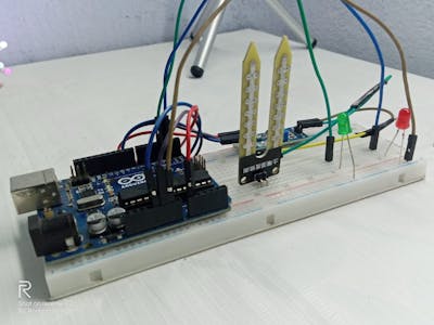 Soil Moisture Sensor with Arduino Uno