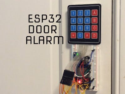 Esp32 Door Alarm