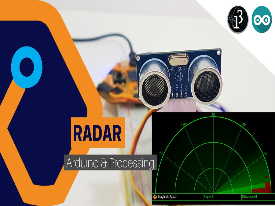 Simple Radar System From Magicbit (ESP32)