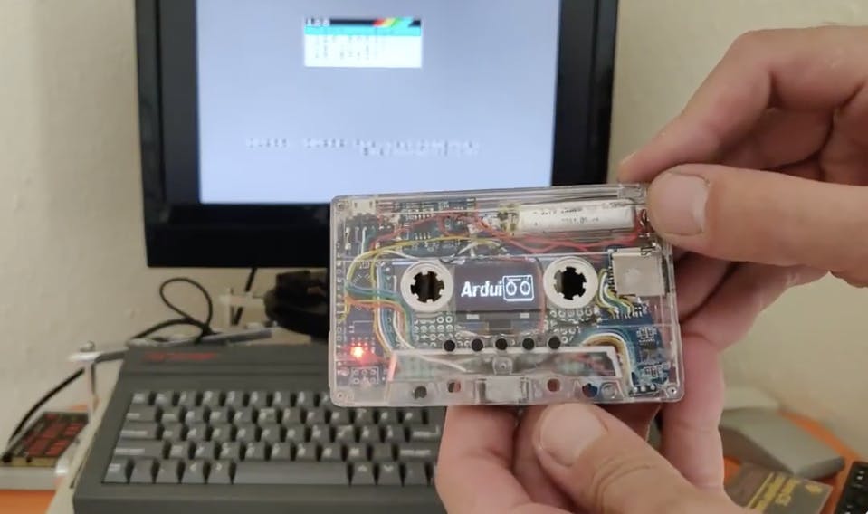 This Arduino Cassette Tape Makes Loading ZX Spectrum Software 