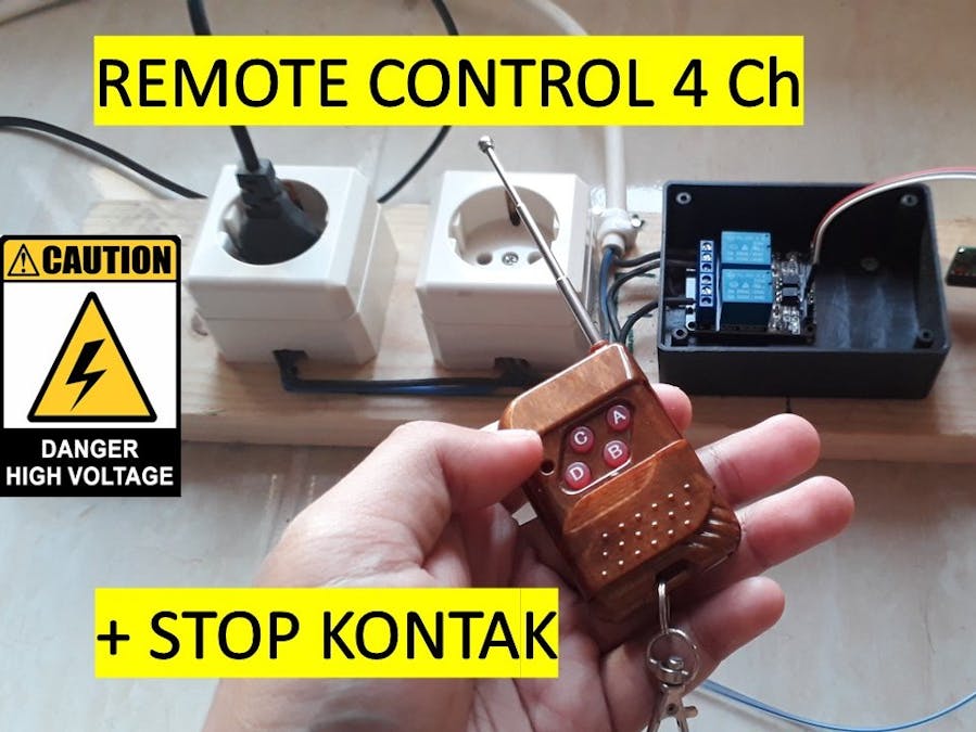 How to Connect Remote Control 4 Channel to Arduino