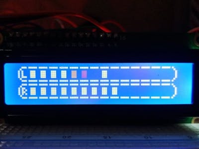 VU Meter for Audio Signal (dBu) using LCD
