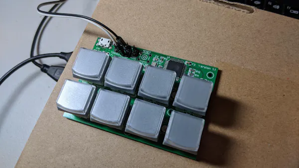 This Custom 8-Key RGB Keyboard Was Built to Control Reddit - Hackster.io