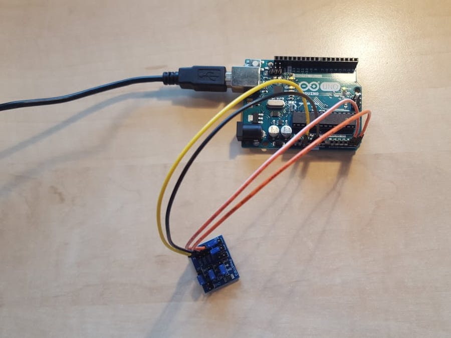 Using the Pmod TMP3 with Arduino Uno