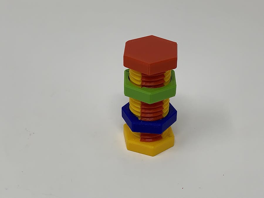 "Bolt Box", a Simple to Print But Hard to Solve 3D Puzzle