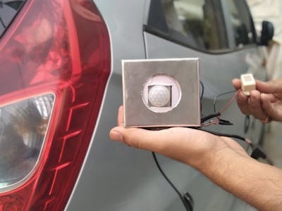 Vehicle Parking Alarm System Using PIR Sensor