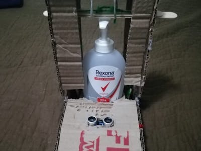 Dispensador de Alcohol gel Liceo
