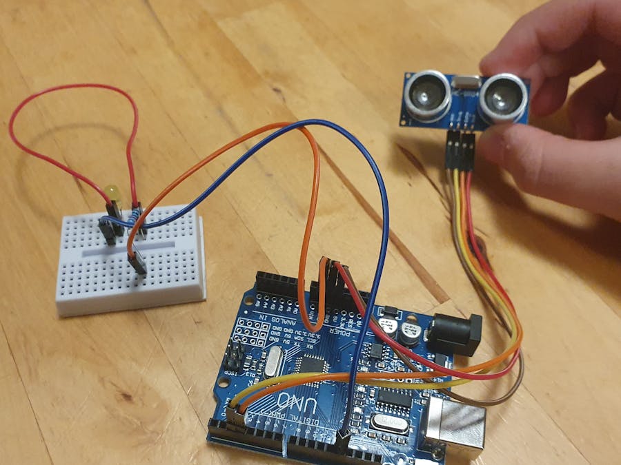 The Arduino social - distancing sensor