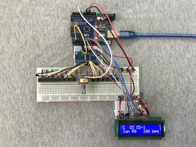 Arpeggino MIDI Arpeggiator, Sequencer, Recorder and Looper Arduino