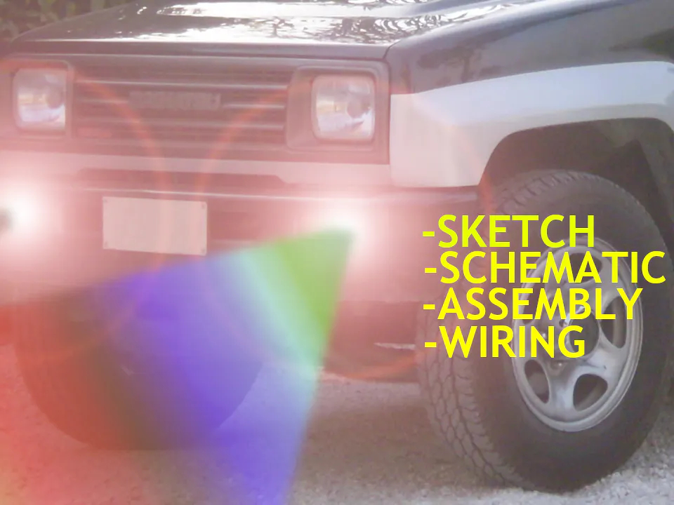 I revamped my car headlights with ws2812 and arduino nano! S - Hackster.io