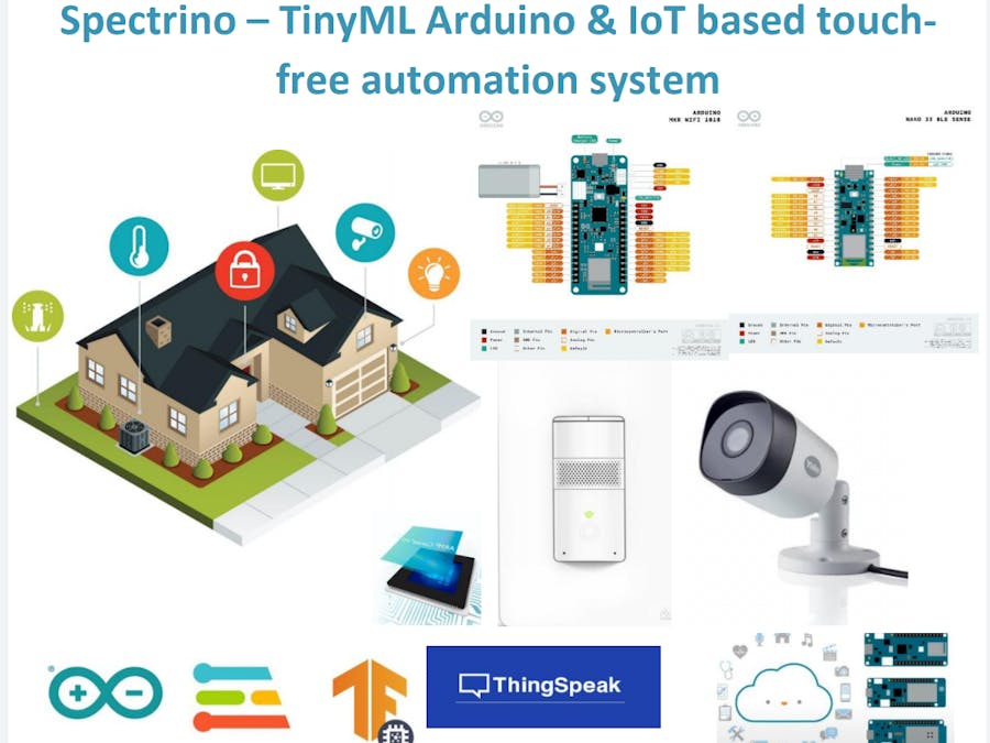 Spectrino: TinyML Arduino & IoT Based Touch-Free Solutions - Arduino Project Hub