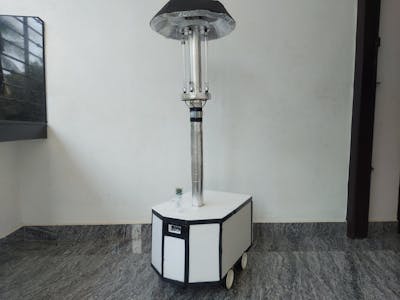 UV disinfection robot