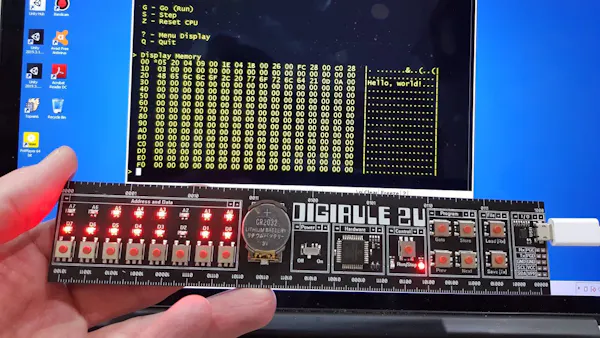Digirule 2U Is a New and Improved PCB Ruler for Old-School Computing ...
