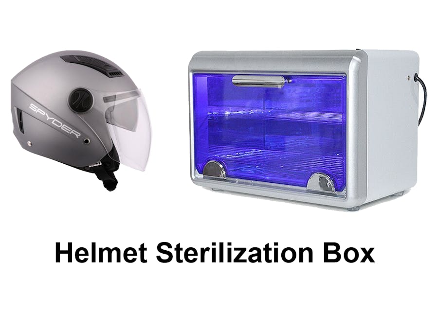 Con-tactless Helmet Sterilization Box
