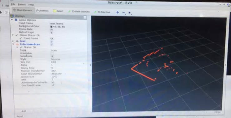 point cloud of my room.