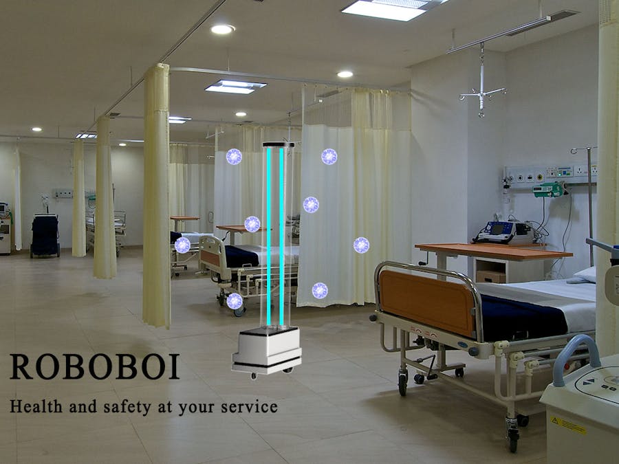 Roboboi - The intelligent UV sanitization Robot