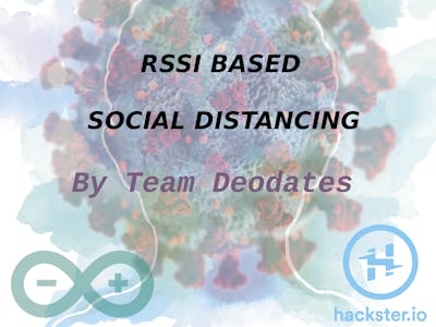 RSSI based Social Distancing