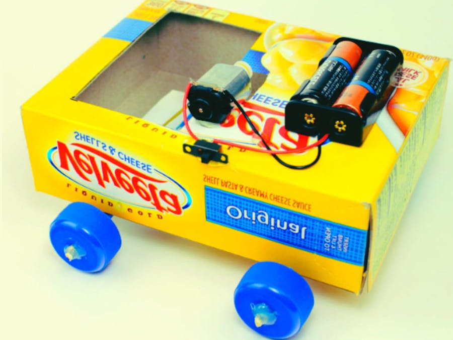 How to make a car using dc motor(12 steps with picture)