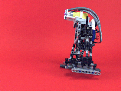 A DIY Biped Robot with Arduino, Lego, and 3D Printed Parts