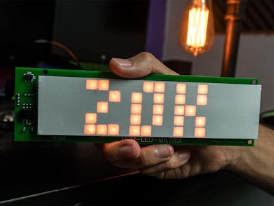 DIY SMART LED MATRIX (ESP8266 + WS2812 / NeoPixels )