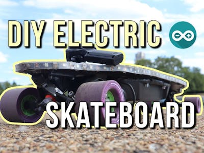 DIY Electric Skateboard – Using Arduino LEDs