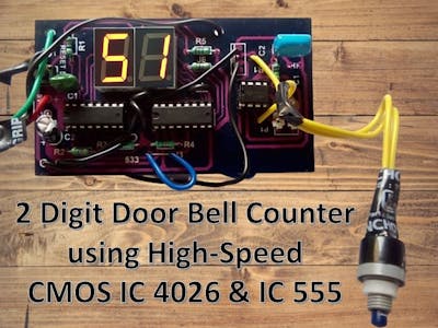 2 Digit Door Bell Counter
