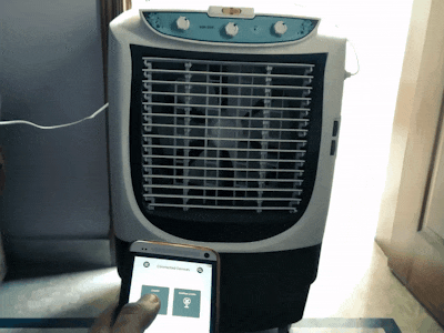 Smart Air Cooler with ESP8266