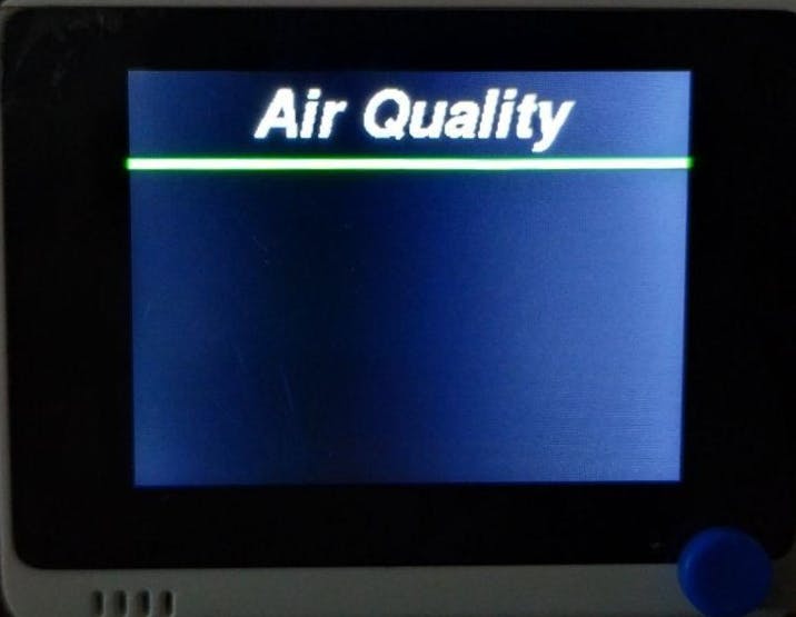 Air Quality Monitoring Station with Wio Terminal