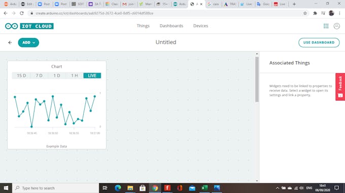 Create a dashboard with the Arduino IoT cloud - Arduino Project Hub