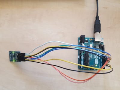 Using the Pmod 8LD with Arduino Uno