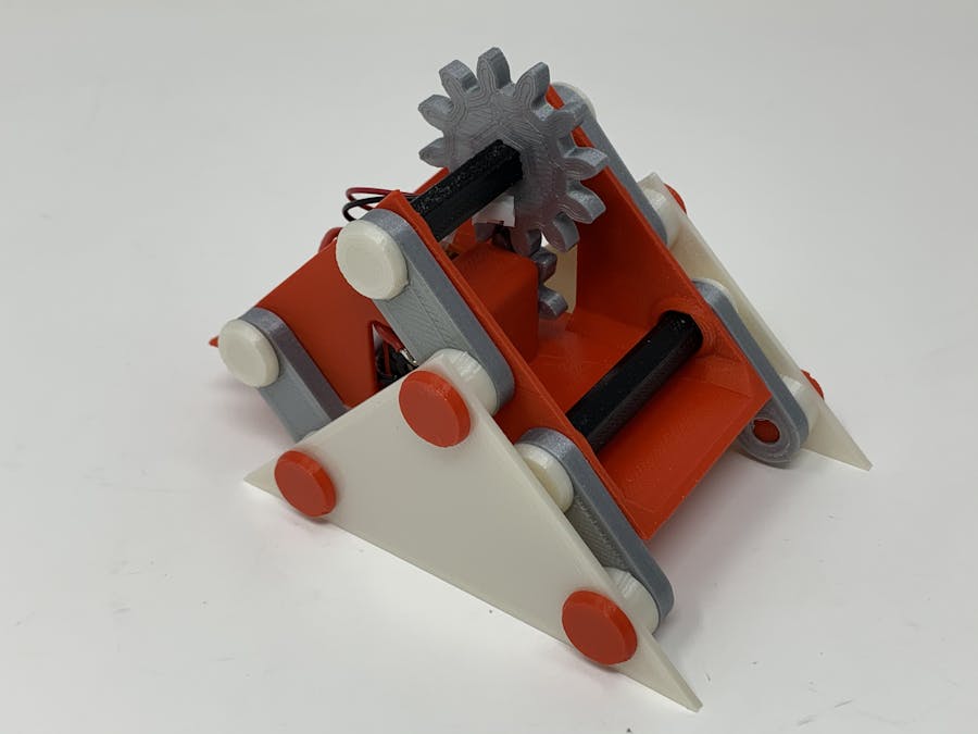 A Simple 3D Printed "Walking" Mechanism