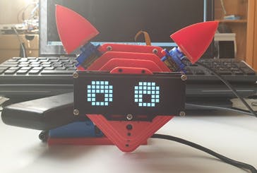 Figure 22. Front view of the companion robot.