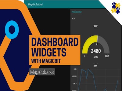 Use Dashboard Widgets with Magicbit [Magicblocks]