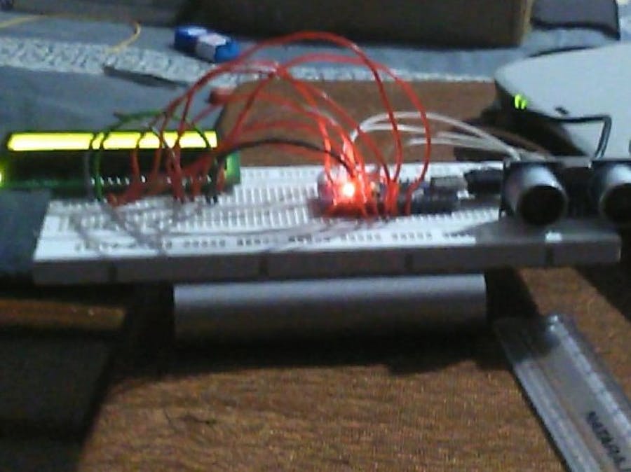 How to make digital distance meter