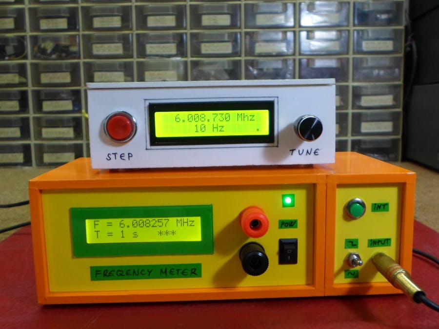 DIY Simple Frequency Meter Up to 6.5MHz