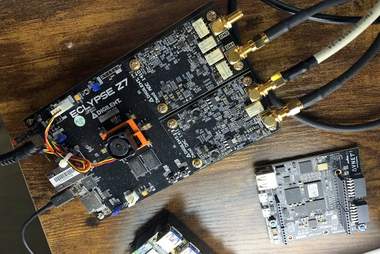 Zmod Adc Dac On The Eclypse Z7 Sine Wave Loopback Hackster Io