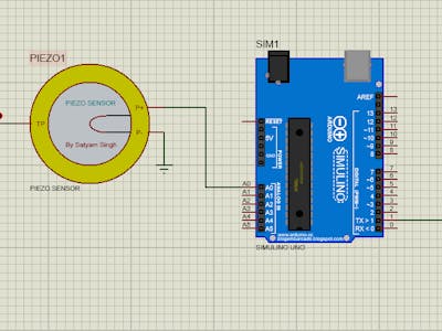 piezoelectric sensor simulation in proteus hackster io