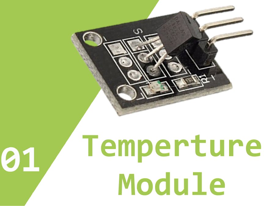 5PCS KY-001 DS18B20 Temperature Sensor Module Measurement Module For Arduino 