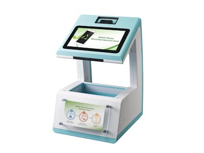 Automated Mobile Repair and parts recycling Kiosk robot