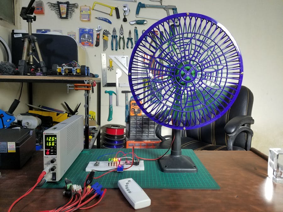 Dc Fan Speed Controller Arduino Project Hub 3746