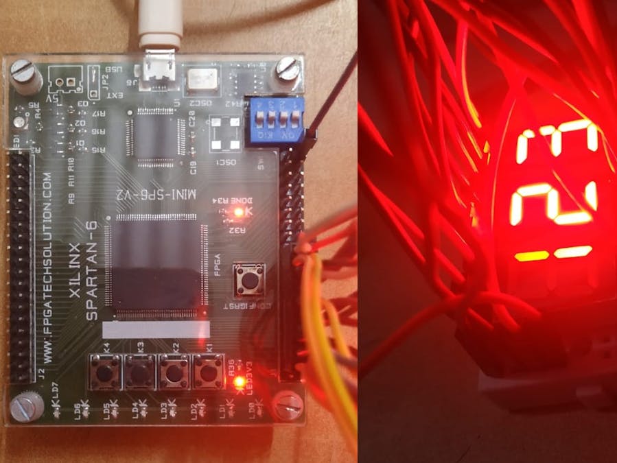 0 to 999 counter on Xilinx Spartan 6 FPGA