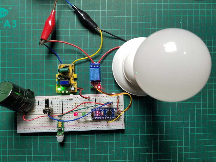 Night Security Light Control - Arduino Project Hub