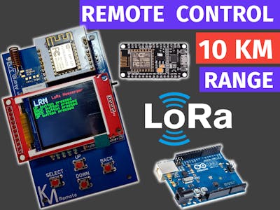 LoRa Based Remote Controller | Control devices Long Range