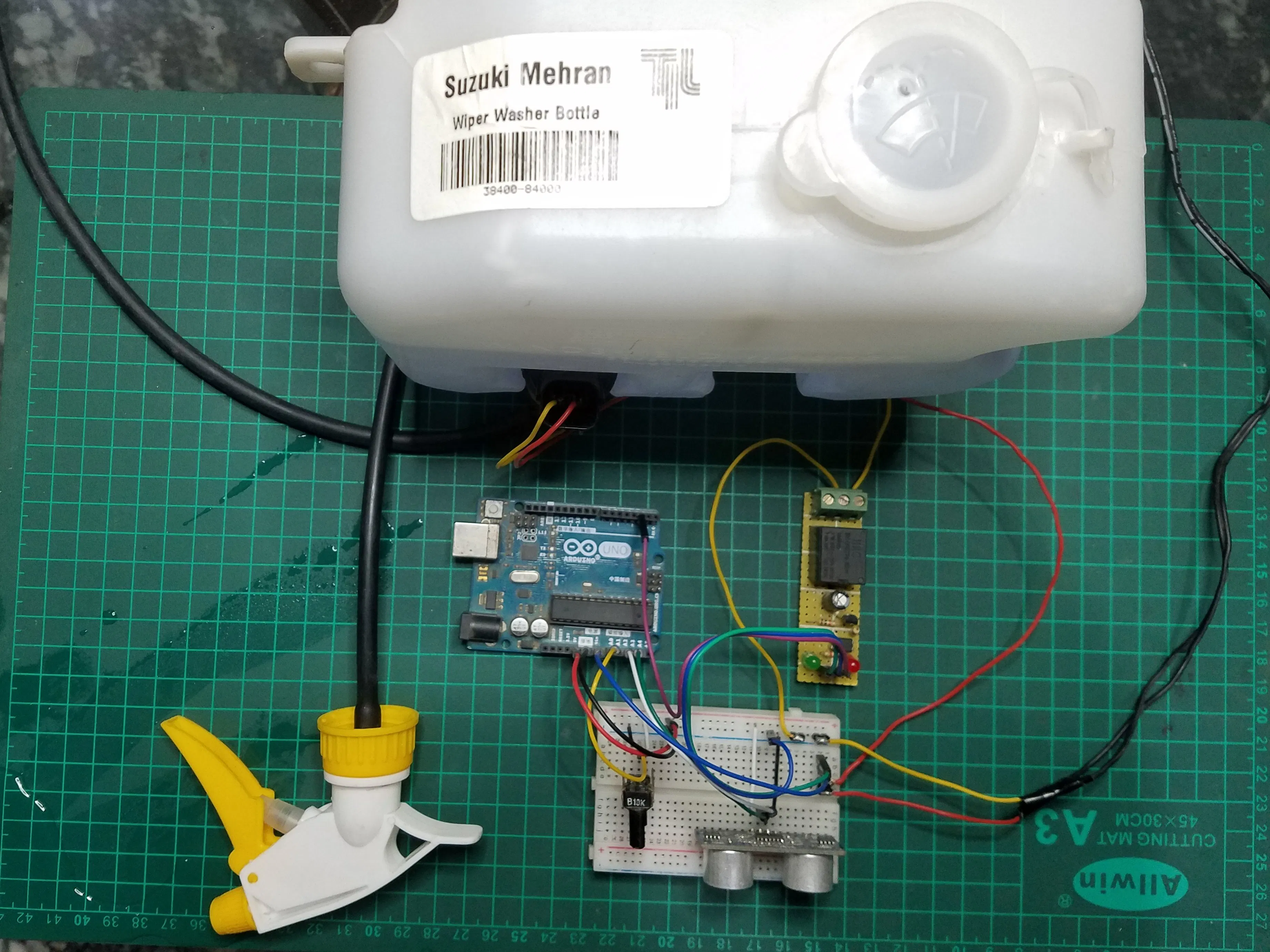 Automatic Sanitizer Spraying - Hackster.io