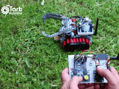 A DIY Remote-Controlled Rescue Robot with Arduino and Lego