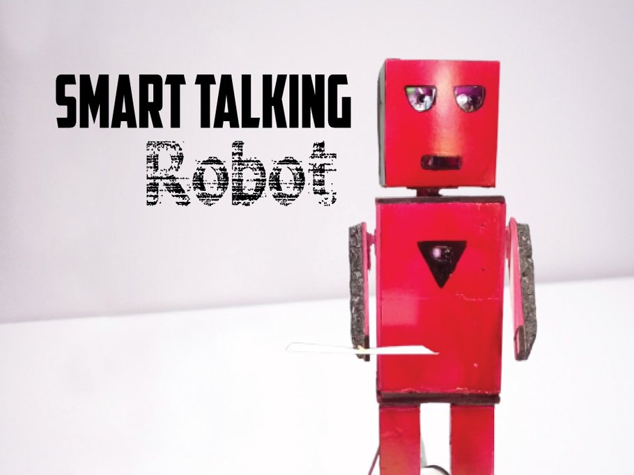 Easy Talking Humanoid Robot! - Arduino 