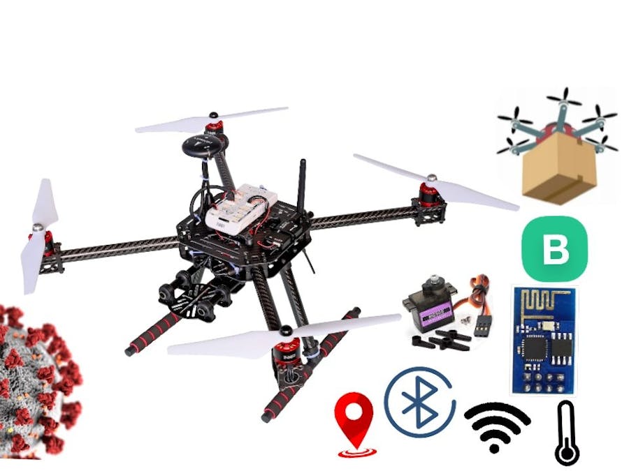 Build Smart Drone For Pandemic Time
